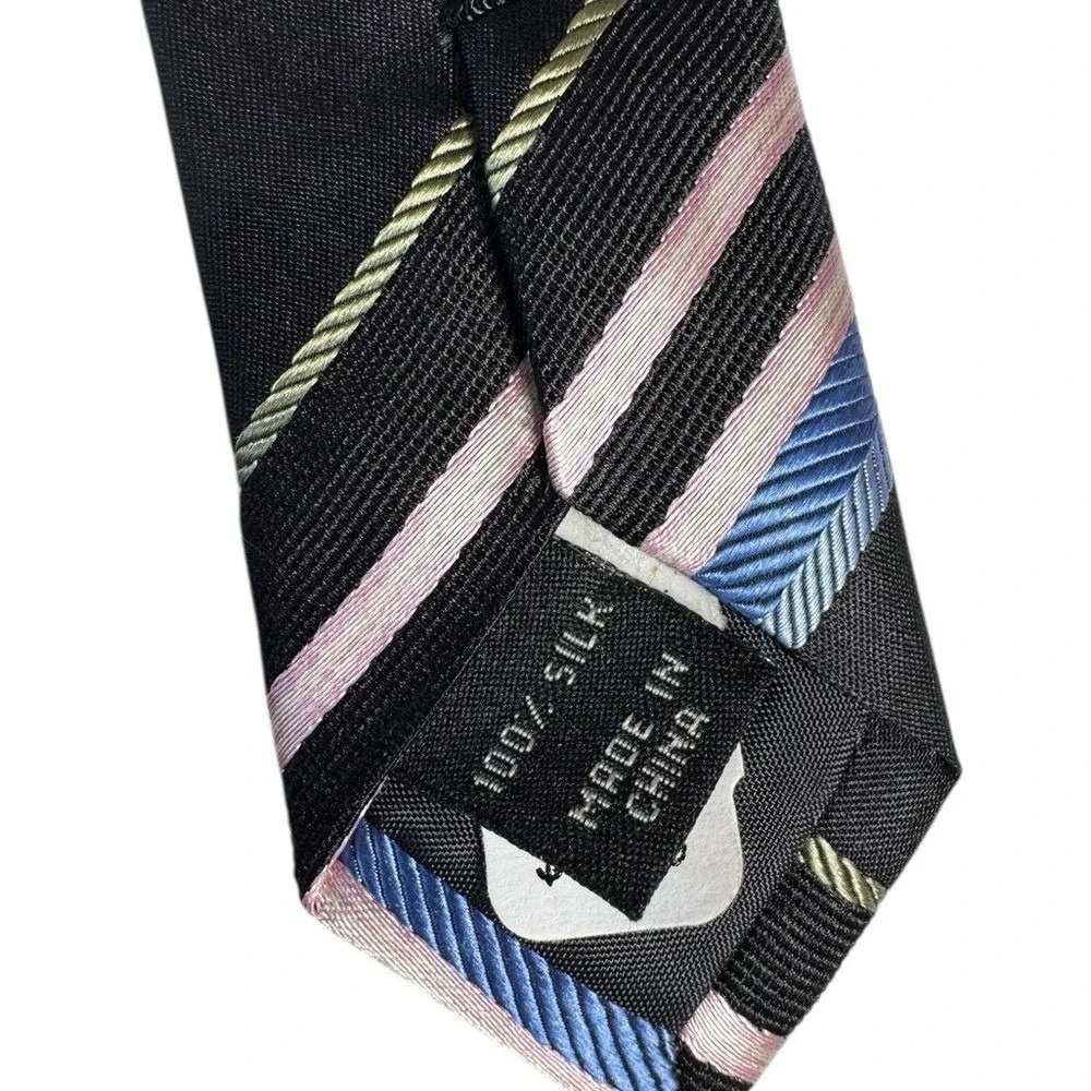 Diviovanni Brothers Silk Tie Striped Quiet Luxury Old Money Formal Career New